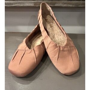 Korks By Kork Ease‎ Shoes  7M Ballet Flats KR0012898 Pink/Salmon Fabric Slip On